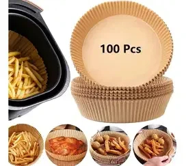 Papel para freidora por 100 unidades